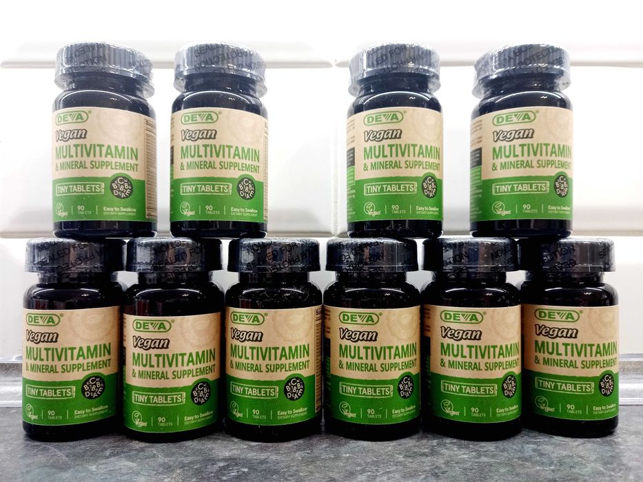 Deva, Vegan Multivitamin & Mineral (90 таб.), витамины для веганов