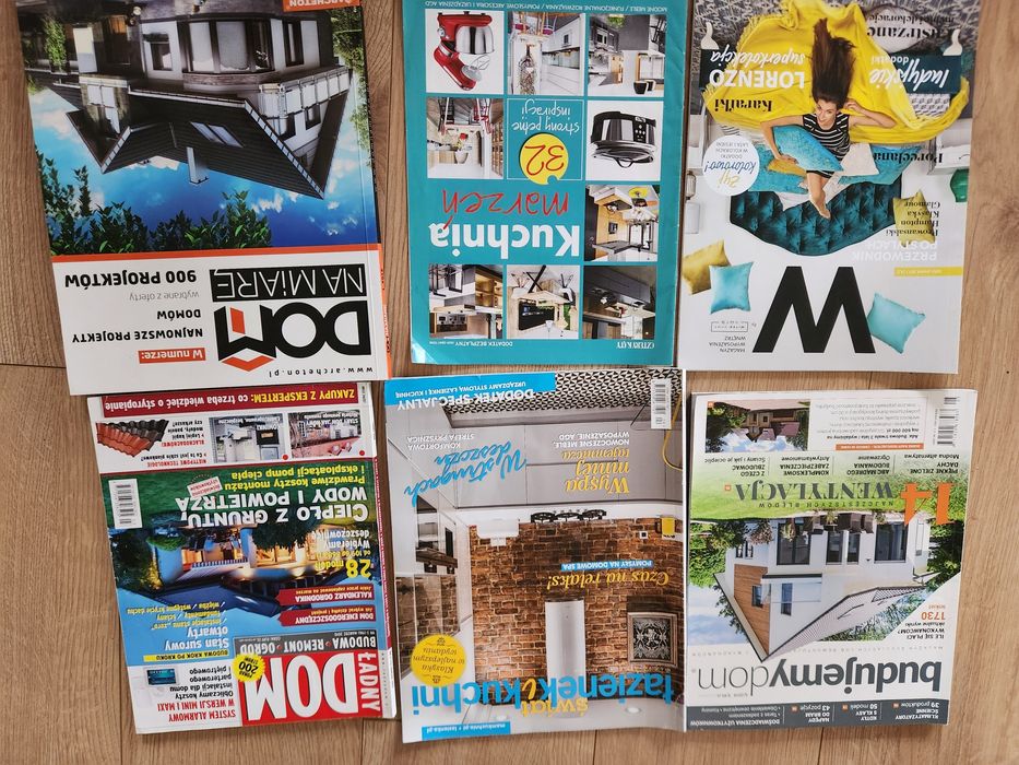 Gazety budowlane  Murator Twój Dom Projekty