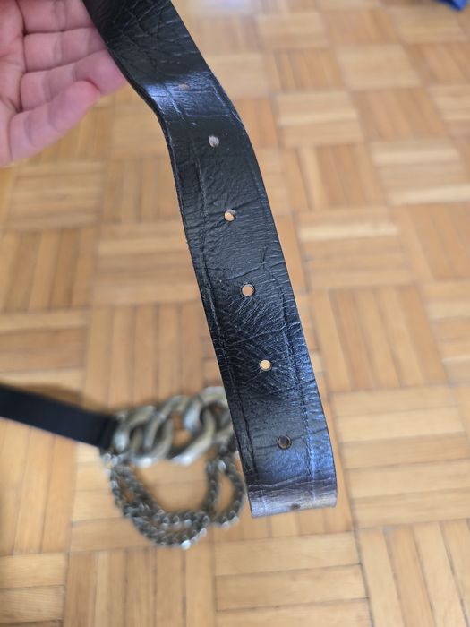 Pasek zara skórzany