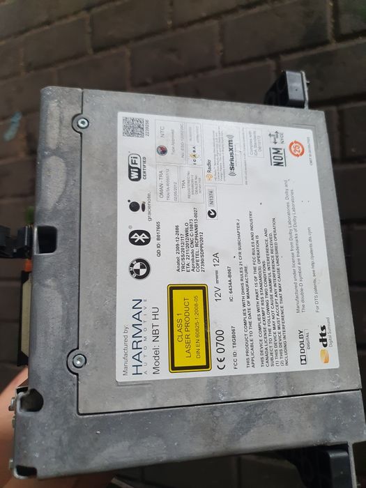 Radio nawigacja harman bmw 7 f01 f02