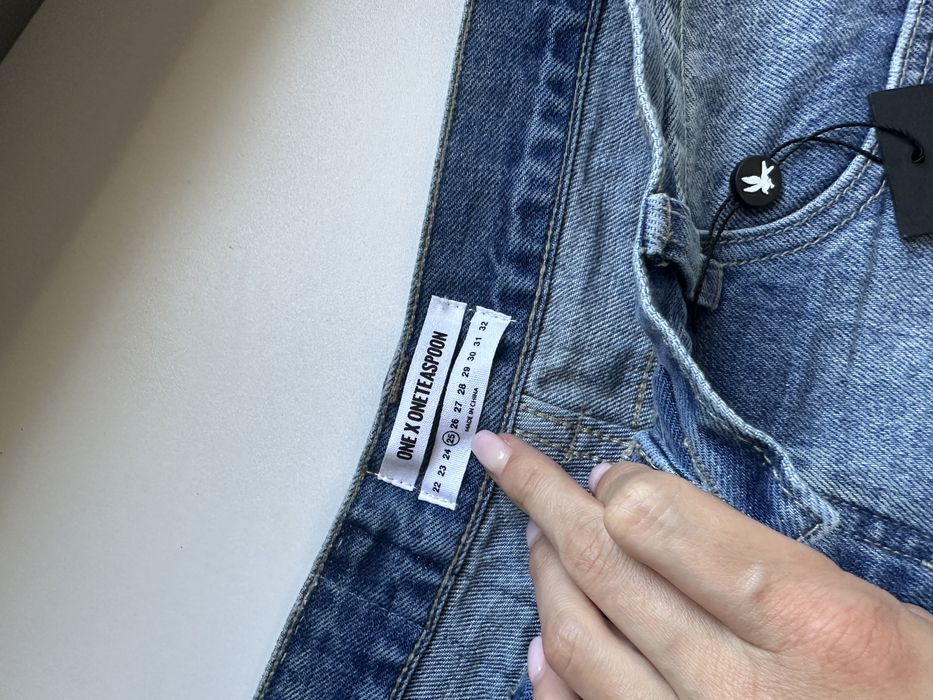 Spodneki shorty one teaspoon jeansy nowe