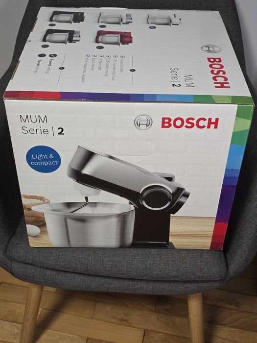 Robot kuchenny planetarny BOSCH MUMS2EW01 z rozdrabniaczem