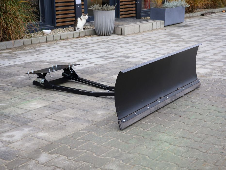 Pług do Quada ATV 150 cm | Uniwersalny Click & Go | Regulacja Kąta | Amortyzacja | Szybka dostawa cała Polska