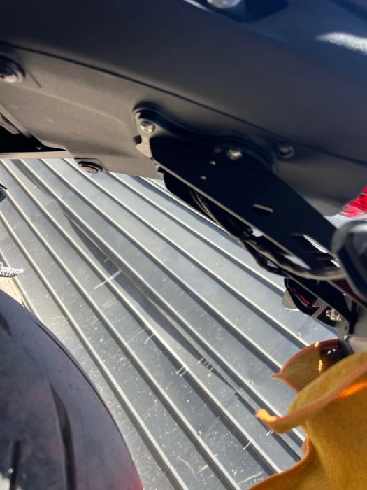 Suporte matrícula yamaha MT09 2021 até 2025