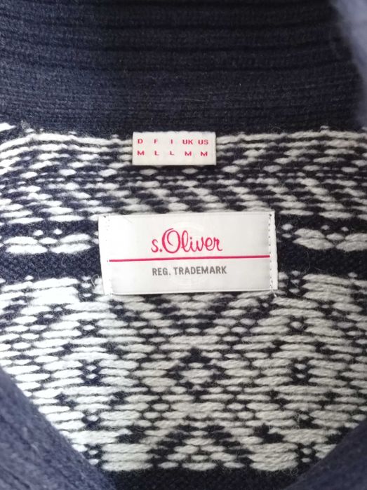 S.Oliver ciepły sweter klasy premium przecena z 399 złotych