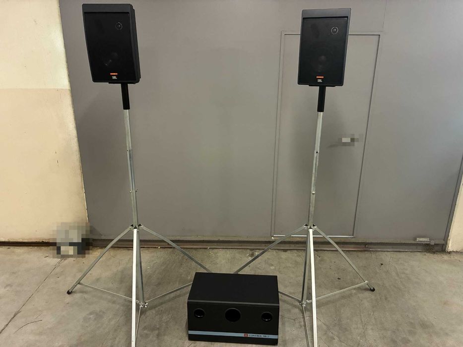 Conjunto de Colunas Control 5 JBL + Subwoofer SB-5 - 1 Und.