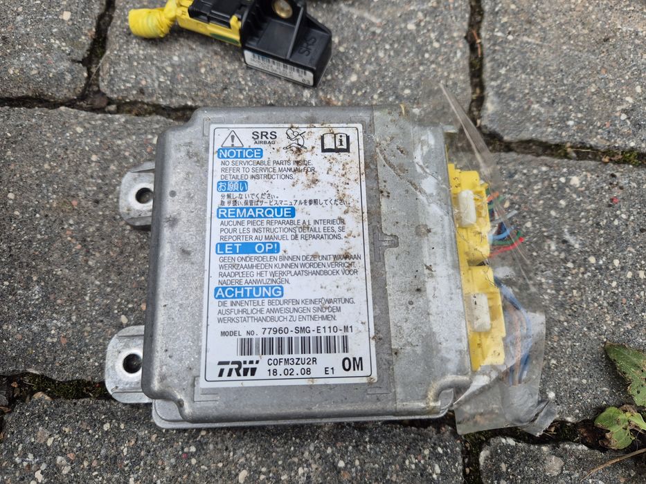 Honda Civic Viii zestaw airbag kurtyny moduł komplet