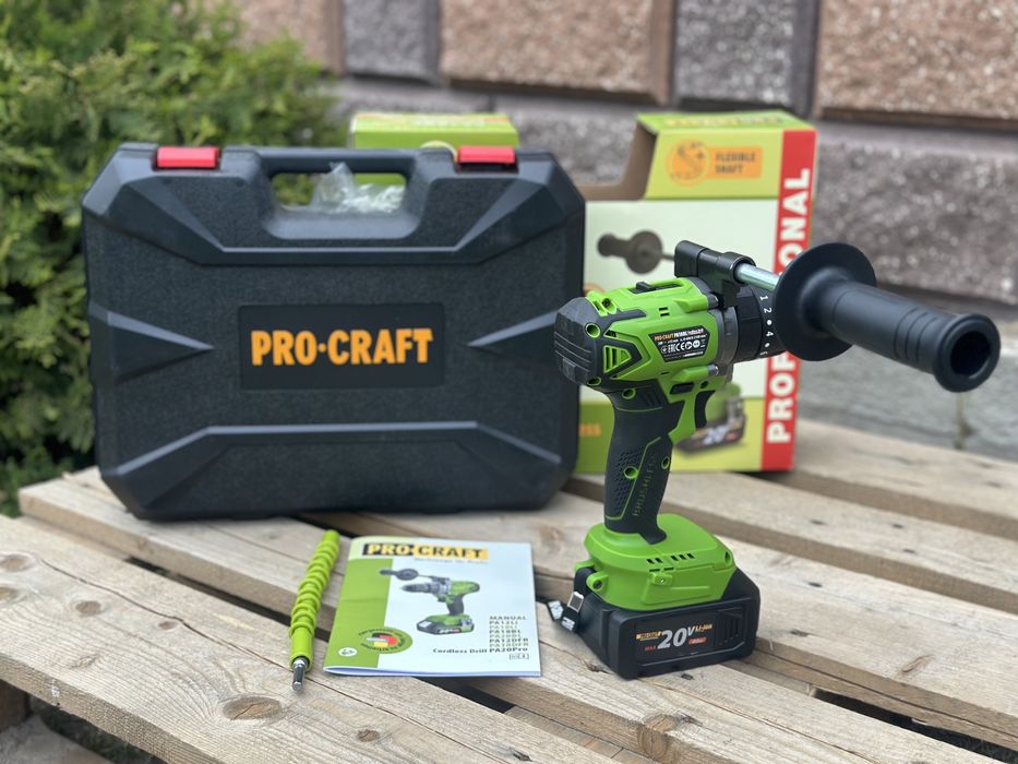 Акція! Ударний шуруповерт Procraft Pa18bl без акб та зп