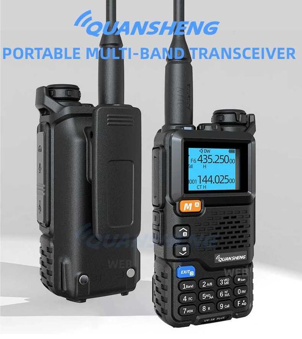 Рация Quansheng UV-К5 UV-5R Plus (усиленный аккумулятор)