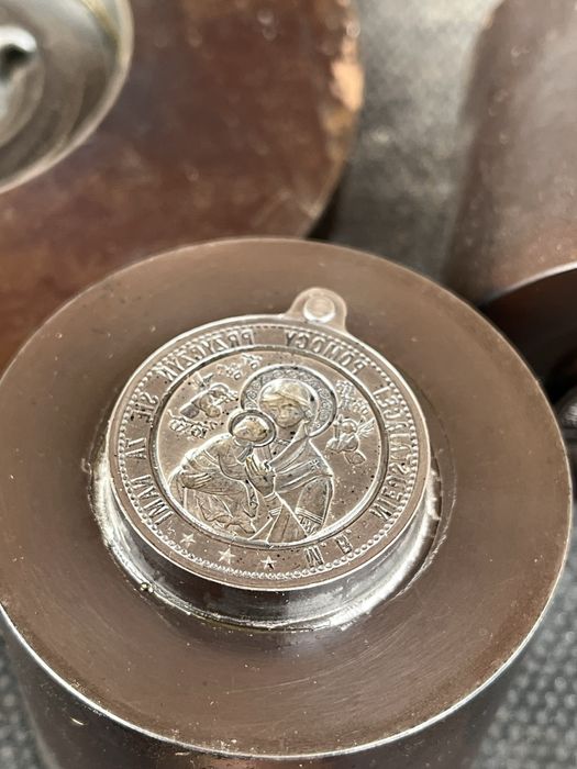 Stempel matryca do wybijania medalików religijnych