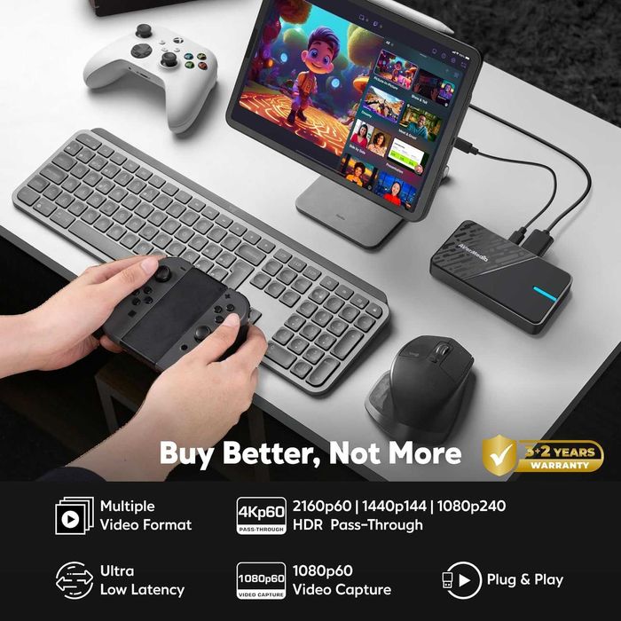 AVerMedia StreamLine MINI+ GC311G2 1080p60 Пристрій захоплення відео