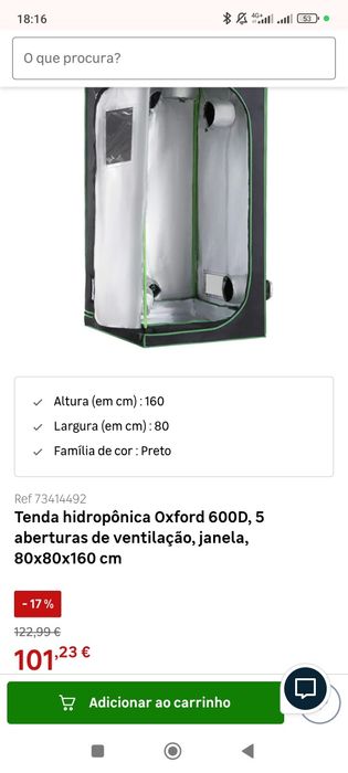 Tenda Hidropónica
