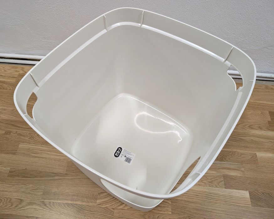 Tiaki Kryta Kuweta dla Kota Devon Biała 49,5x49,5x43cm DUŻA