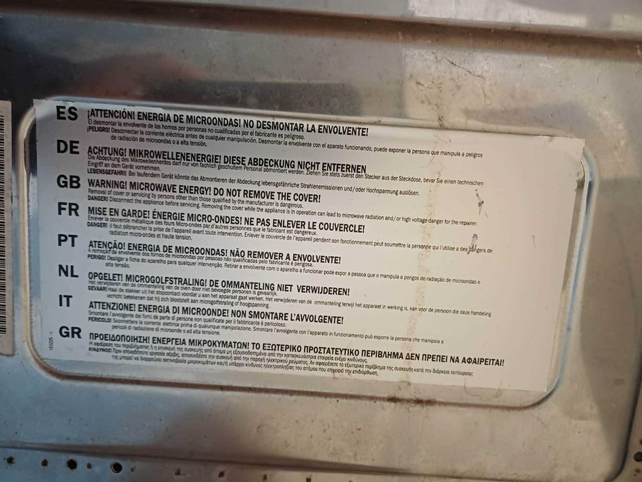 Microondas de encastre