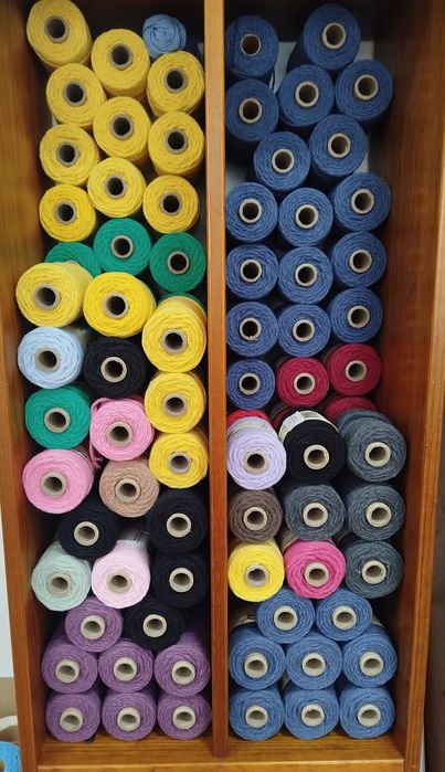 Barbante várias cores 4mm