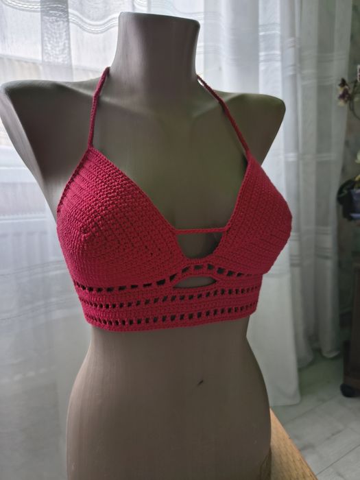 Топ кроп топ купальний ліф майка бюст корсет