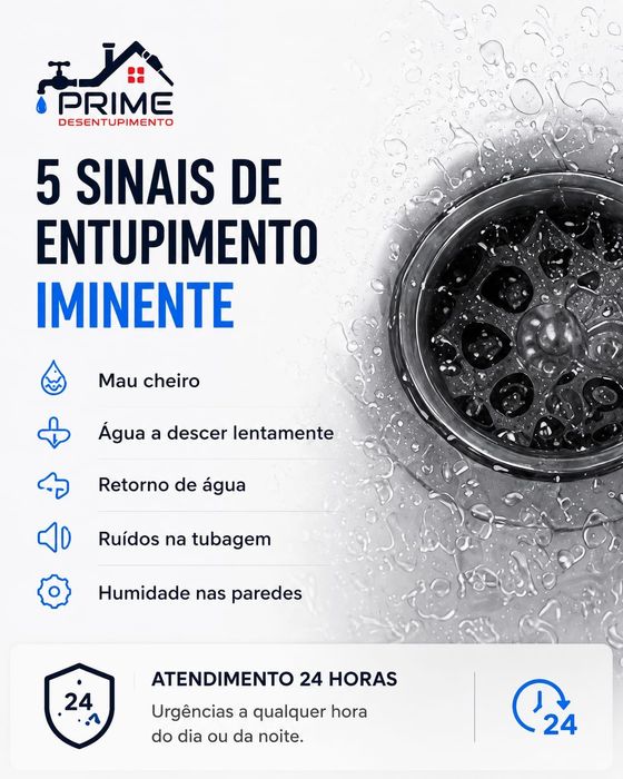 Canalizações e desentupimentos 24 horas