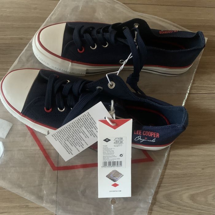 Lee Cooper navy trampki r. 39 - 24 ,5 cm