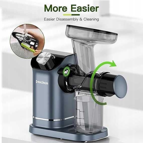 B236 Sokowirówka - Wyciskarka Wolnoobrotowa Soków Na Zimno 700ml 150W