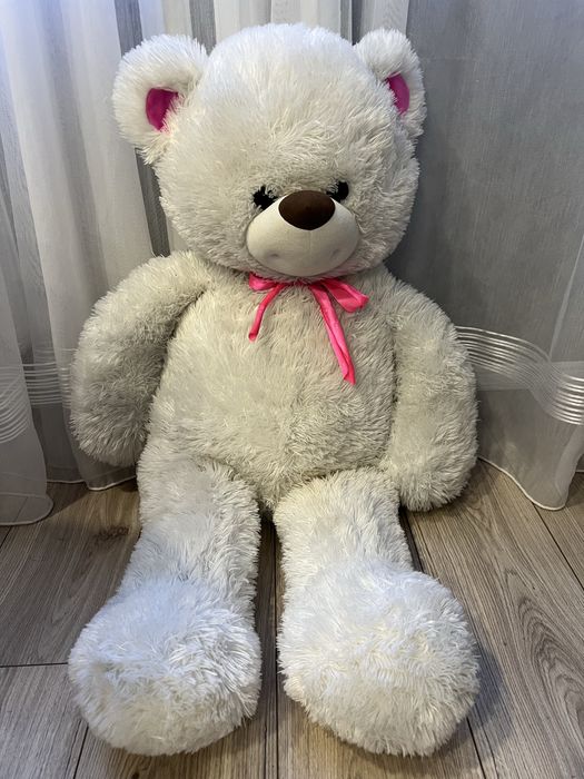 Медведь белый мягкий