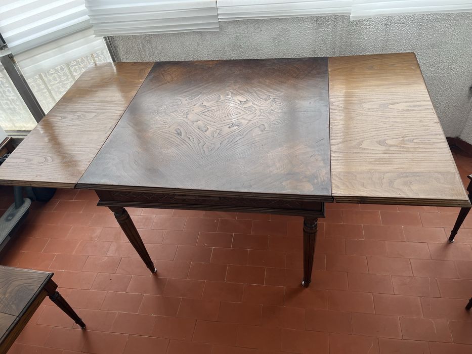Mesa madeira extensivel