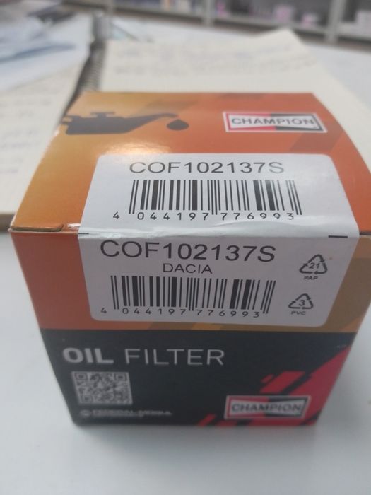 Купить Масляный фильтр Дача Логан(Dacia Logan)1,4-1,6