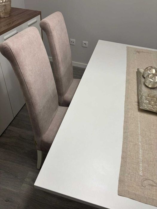 Mesa e Cadeiras para Sala Moderna - Ótimo Estado e como NOVO