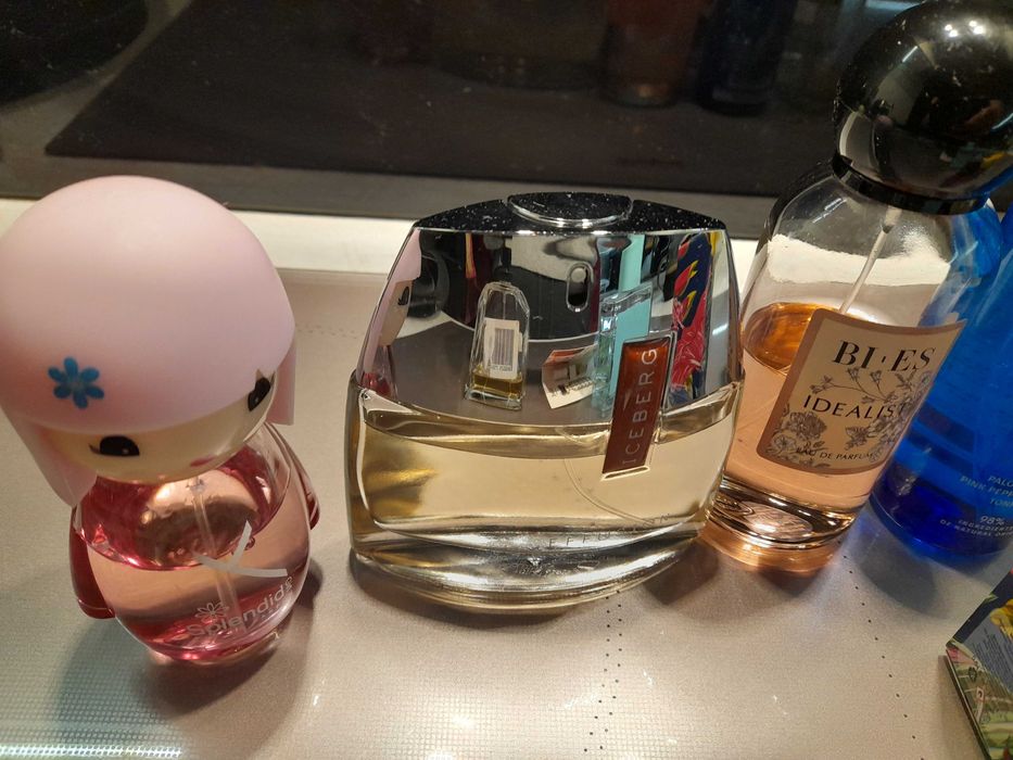 Duży zestaw perfum damskich 12 zapachów: Iceberg, Yope, Yodeyma, Avon