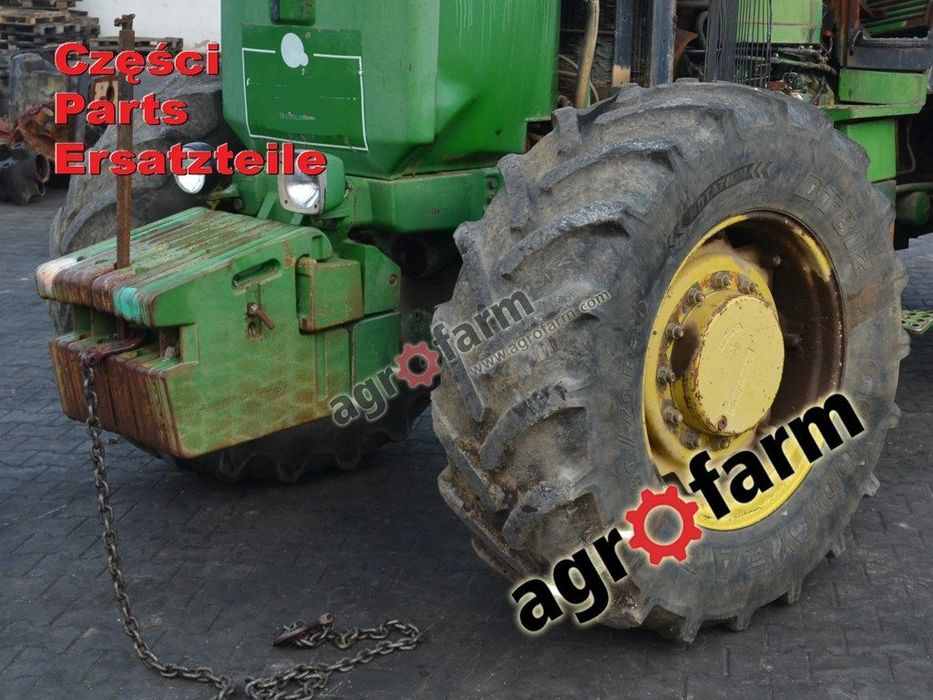 John Deere 4650 części, skrzynia biegów, silnik