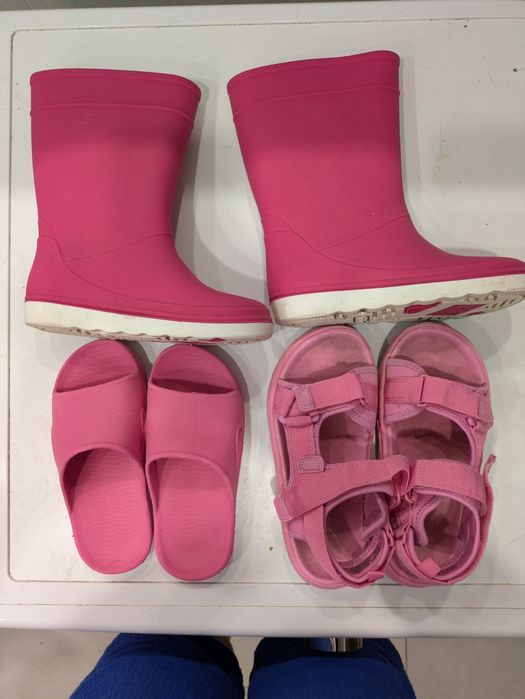 Buty dziecięce zestaw