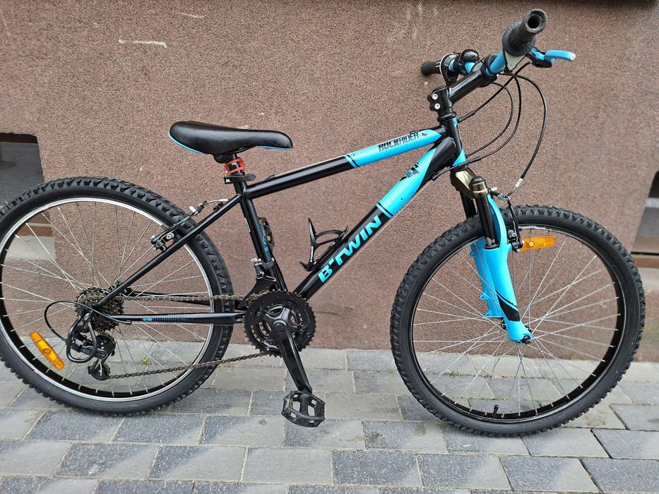 rower dziecięcy B'twin Rockrider 500 koła 24" rama 14"