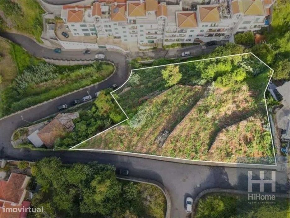 Terreno com 2050 m2 no Jardim Botânico - Vista Mar e Porto do Funchal