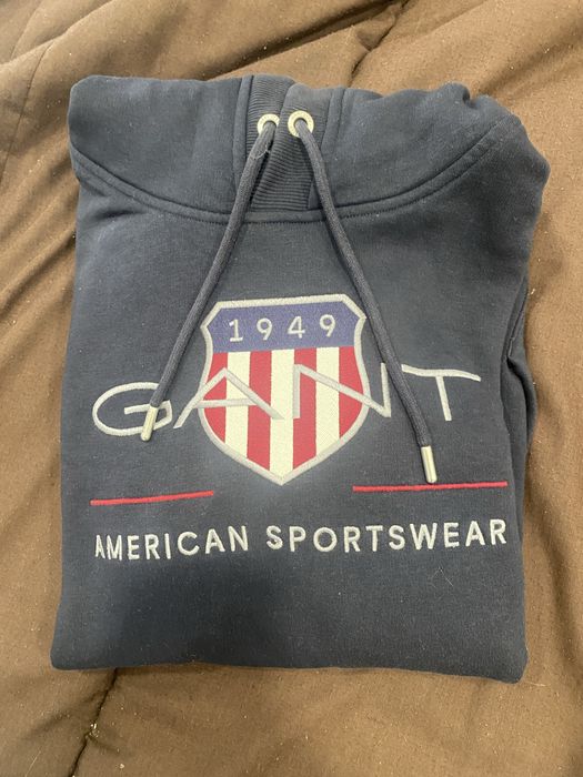 Gant Sweatshirt Azul Escuro S