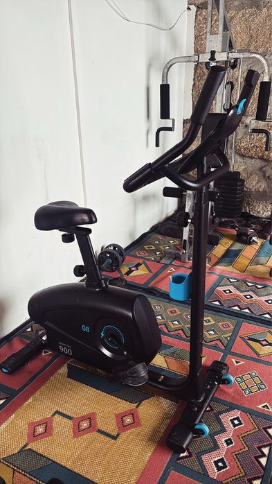 Bicicleta Estática Autoalimentada EB900 B - Domyos