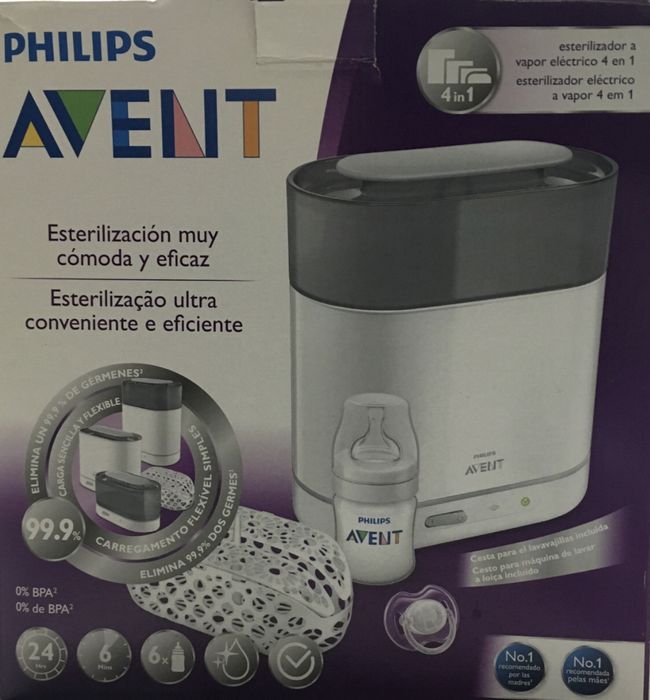 Esterilizador de biberões Philips Avent SCF286/287
