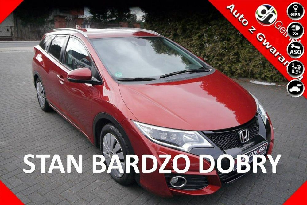 Honda Civic 1.6 Led Xenon Kamera Stan Idealny bezwypadkowy z Niemiec Gwarancja 12m