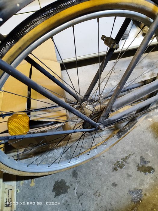 Stary retro rower antyk