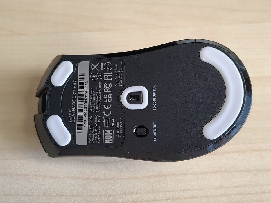 mysz radeathadderzer  v3 pro czarny