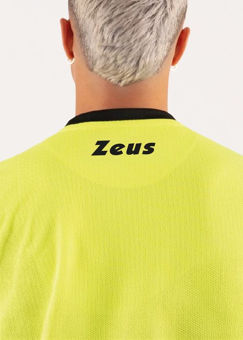 Футболка спортивна футбольна кислотна салатова Zeus