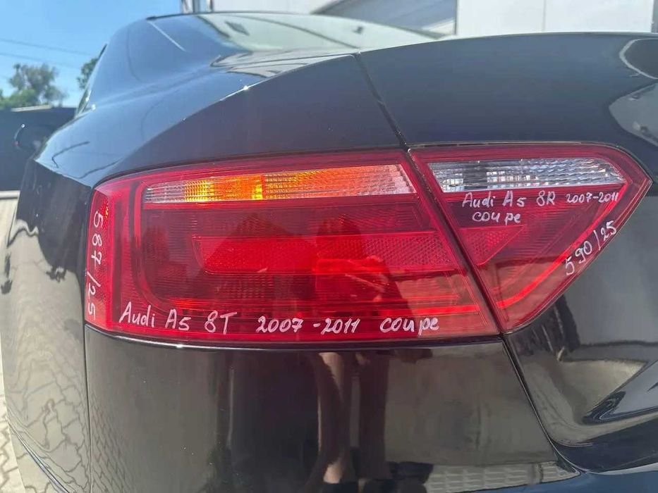Ліхтарі задні (комплект) Audi A5 Coupe 2007–2011 EU галогенові | 8T