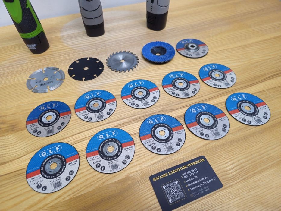 10шт Набор Дисков 76мм х 10 Для Мини болгарки ушм