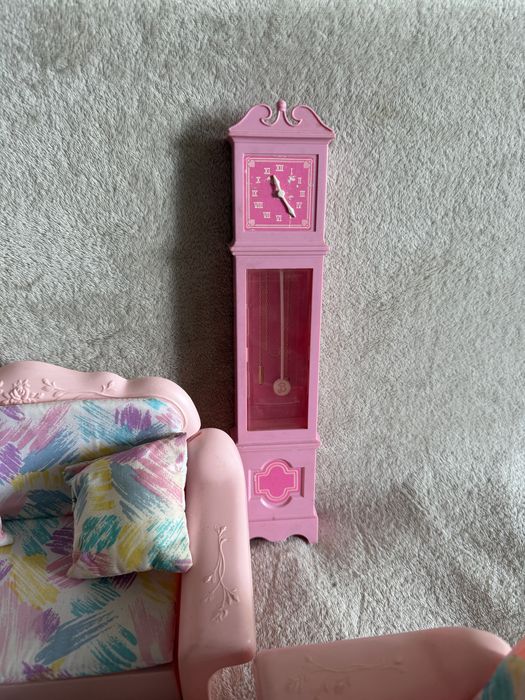 Zestaw salon living prettty Barbie 1983