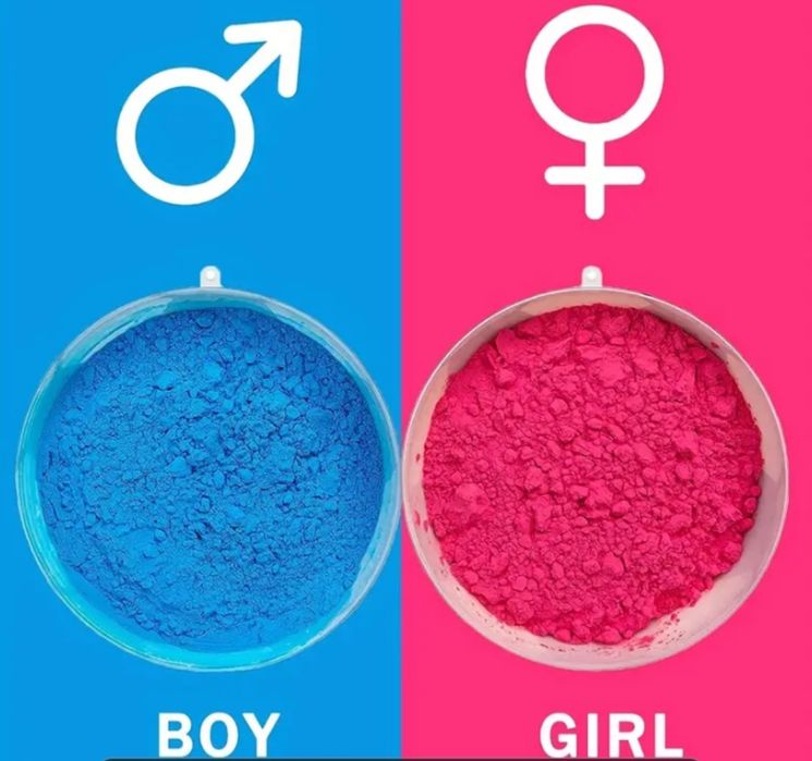 Chá Revelação Bola colorida