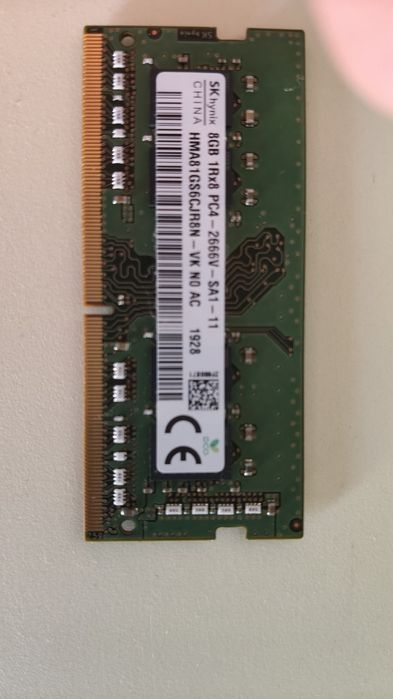 Memória DDR4 8Gb SK hynix