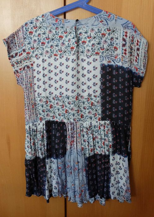 Vestido estampado Zara. Tm 7
