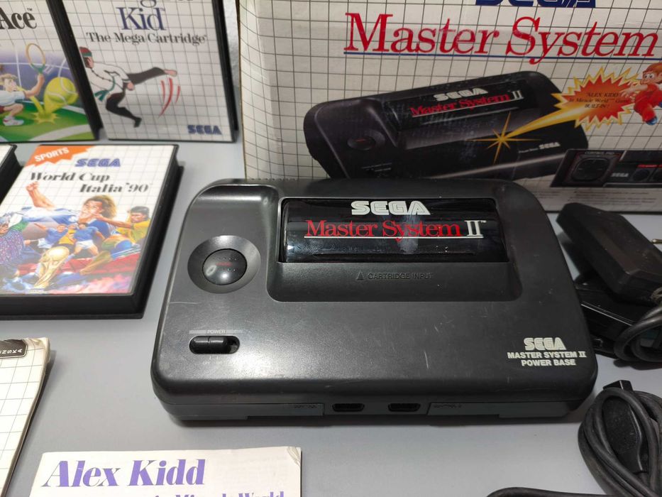 Sega Master System 2 + Jogos