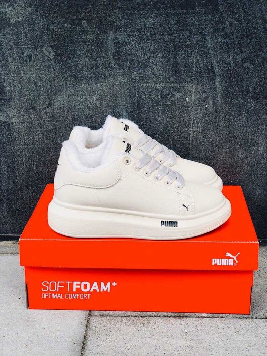 Успей купить цена 999грн женские зимние кроссовки Puma на меху