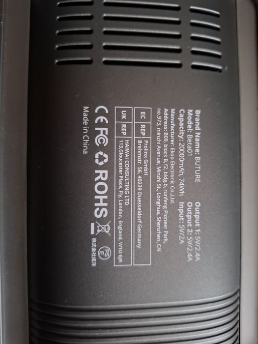 BUTURE Beta01 | Jump Starter 2500A | Kompresor | Powerbank 20000mAh