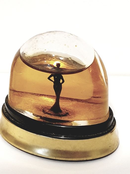 2 frascos de perfume - globos de neve - Fragile - Jean Paul Gaultier