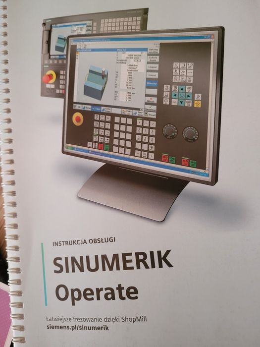 Książki di nauki programowania cnc sinumerik
